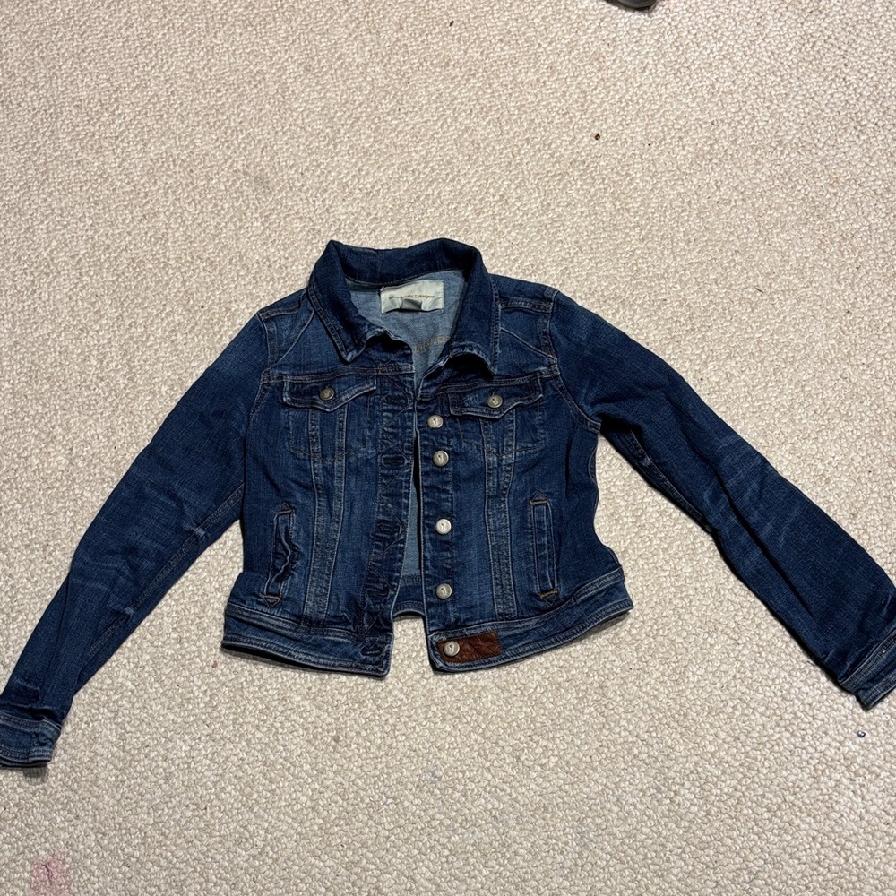 Pilcro Dark Blue Jean Jacket